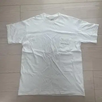 BANANA REPUBLIC 화이트 포켓 티셔츠
