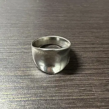 실버 925 볼륨 반지