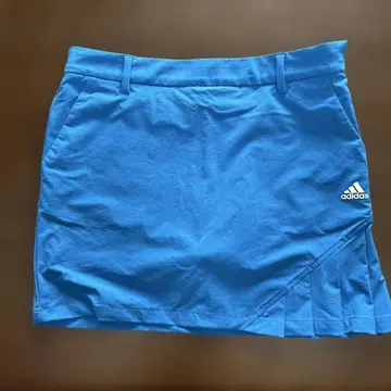 새상품급! XL adidas 여성용 골프 스커트 스카이블루