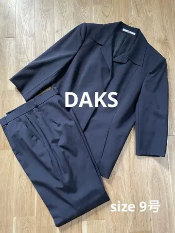 DAKS 셋업 자켓 & 팬츠 다크 네이비 38 (9호)