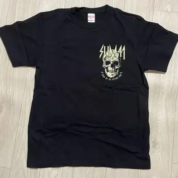 SUM 41 투어 티셔츠 블랙
