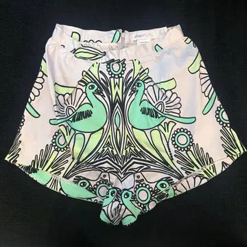 alice McCALL 새 꽃무늬 숏팬츠 새상품급