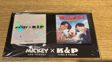 킹프리 King & Prince 디즈니 캔뱃지 TSUTAYA 한정판