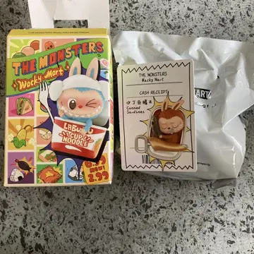 THE MONSTERS Wacky Mart 라부부 Labubu