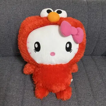USJ 유니버셜 헬로키티 엘모 BIG 봉제 인형 인형옷 약 43cm