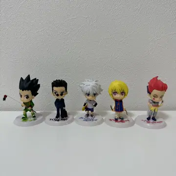 chibi-kyun 피규어 세트 곤 키루아 크라피카 레오리오 히소카