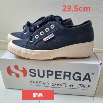 미사용 새상품 스페르가 스니커즈/네이비/23.5cm