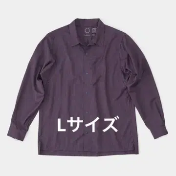 야마토미치 Merino Shirt (Bordeaux Stripe)
