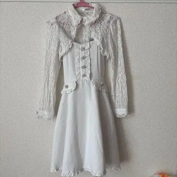 양산형 셋업 화이트
