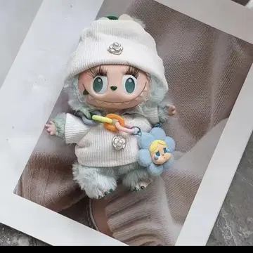 Labubu x cryBaby 라부부 화이트 3세트