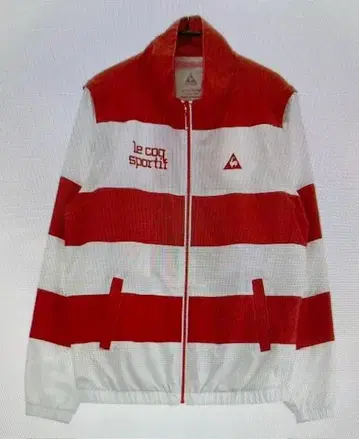 le coq sportif 스트라이프 자켓 L 사이즈