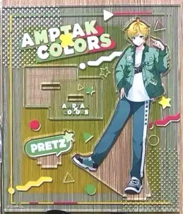 AMPTAKxCOLORS  부도칸 무지개 아크릴 스탠드 앰프택컬러즈
