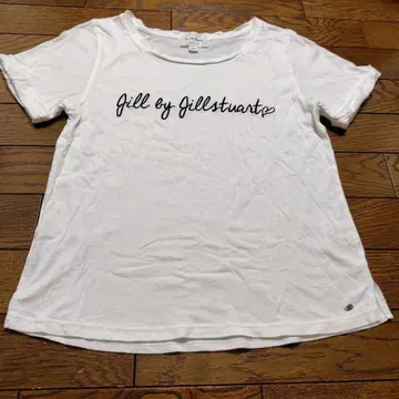 JILL STUART 반팔 티셔츠 화이트 FR