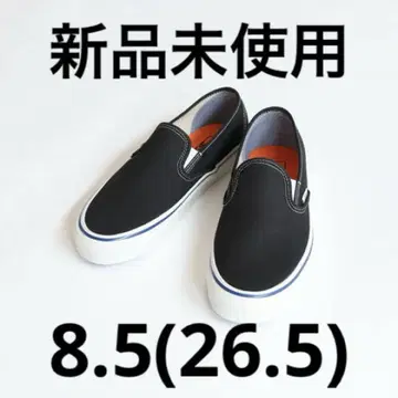 [미사용 새상품] VANS 슬립온 48 Dec 블랙