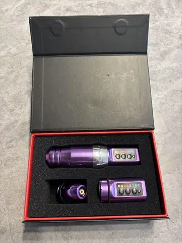 타투 머신 펜 타입 배터리 2개 포함 4.6mm 스트로크 초특가
