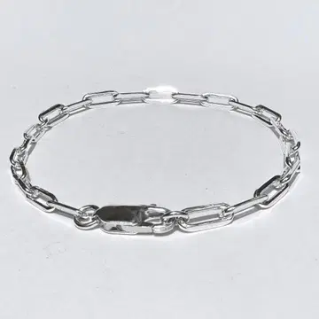 L&S Silver 925 트롬본 체인 팔찌
