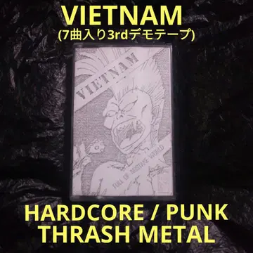 VIETNAM / FULL OF~ 데모 테이프 하드코어 메탈