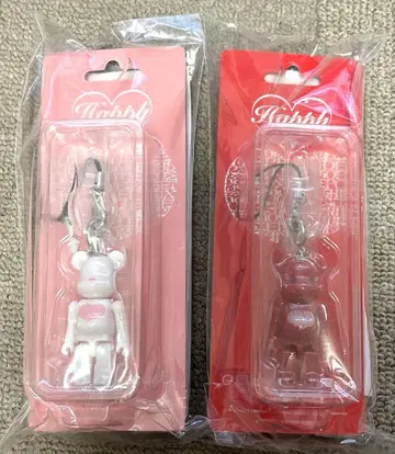 베어브릭 해피 버스데이 스트랩 키링 2개 세트