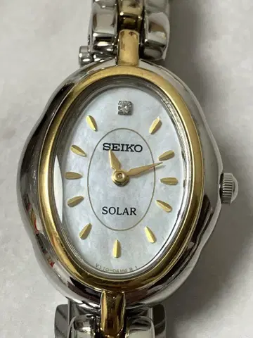 작동품 SEIKO 세이코 솔라 시계 여성용 V110-0AG0 1P