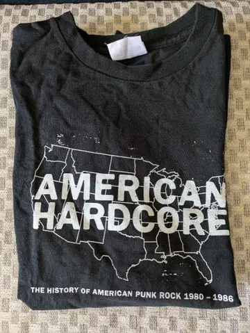 AMERICAN HARDCORE (아메리칸 하드코어) 티셔츠 M