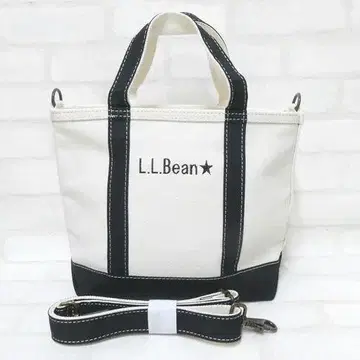 L.L.Bean 숄더 스트랩 토트 스몰 블랙 로고