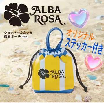ALBAROSA 알바 로사 쇼핑백 같은 복조리 파우치 스티커 포함