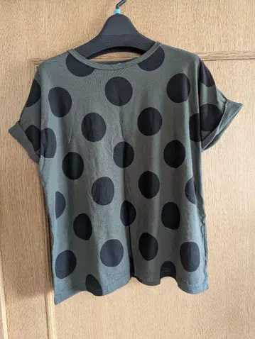 내추럴 런드리 natural laundry 도트 티셔츠