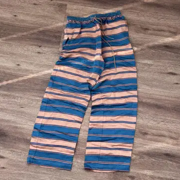 [ Sara mallika ] MULTI BORDER PANTS