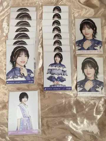 노기자카46 하야시 루나 2023년 4월 사진 18매 세트