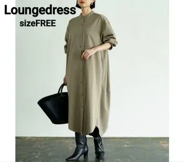 Loungedress 코쿤 셔츠 OP 라운지 드레스 셔츠 원피스