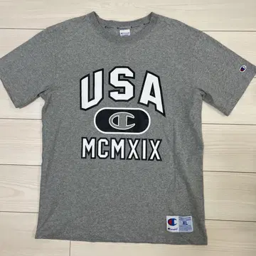 Champion USA MCMXIX 티셔츠 XL 그레이