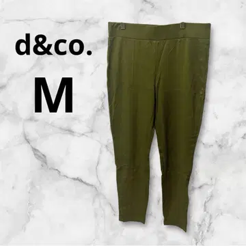 d&co. 올리브 그린 캐주얼 팬츠 M