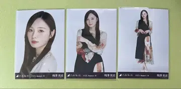 노기자카46 브로마이드 우메자와 미나미 카가와 비대칭 3종 컴프