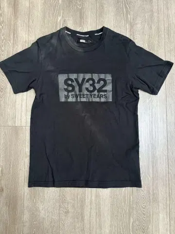 SY32 by SWEET YEARS 블랙 티셔츠 L