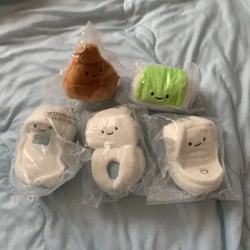 니코리노 화장실 봉제 인형 세트 1
