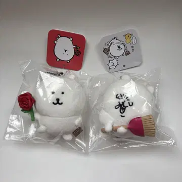 나가노 캐릭터즈 로즈 나가노의 곰 꽃가루 마스코트 2점 세트