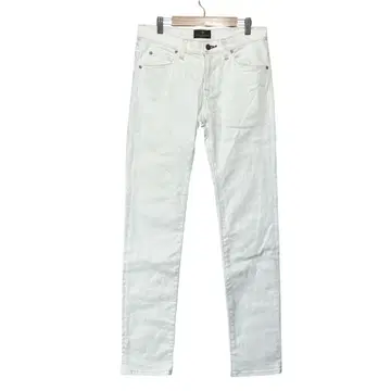 Men's Bigi 데님 팬츠 화이트 [ M ] 일본제