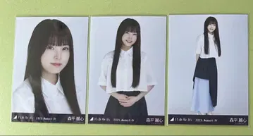 노기자카46 브로마이드 모리히라 레이신 카가와 비대칭 3종 컴플