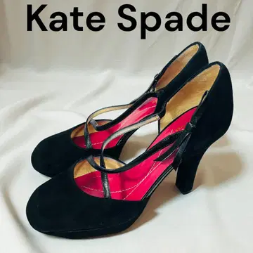 Kate Spade 케이트 스페이드 뉴욕 스웨이드 블랙 펌프스