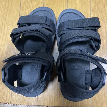 새상품급 SHAKA 통굽 샌들 23cm