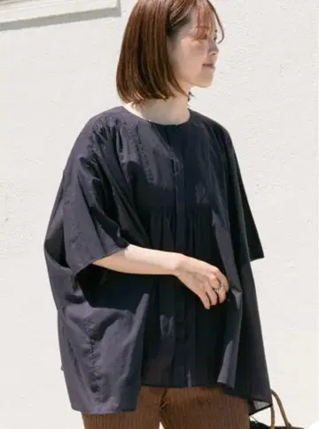 URBAN RESEARCH DOORS 개더 블라우스