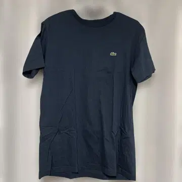 LACOSTE 네이비 반팔 티셔츠 사이즈 3