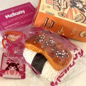 mellojoy 스퀴즈 일본 음식 장어 초밥