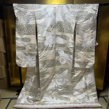 우치카케 시로무쿠 순수 실크 학