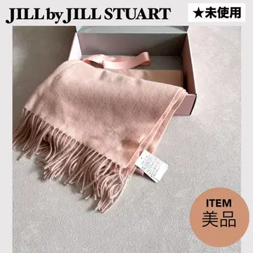 새상품급 JILL by JILL STUART 머플러 자수 로고 스톨