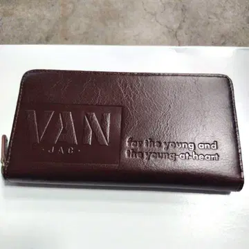 VAN 브라운 장지갑 박스 포함