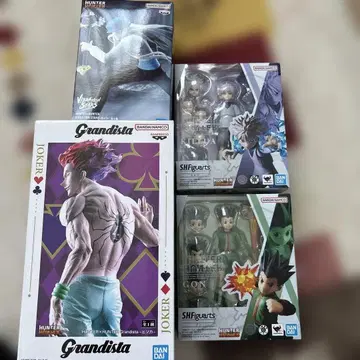 HUNTER x HUNTER 키루아 곤 히소카 카이토 피규어 묶음 판매