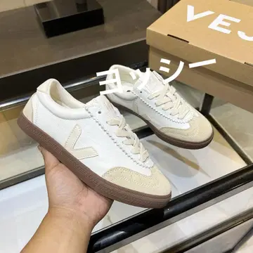 Veja 269 레트로 캐주얼 스니커즈 베이지 화이트 22cm