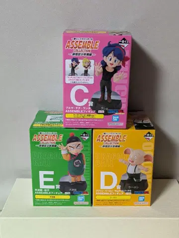 드래곤볼 제일복권 Assemble collection 3종 세트