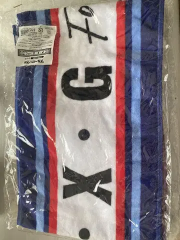 블루 록 이토시 린 머플러 타월 블루 록 전시회